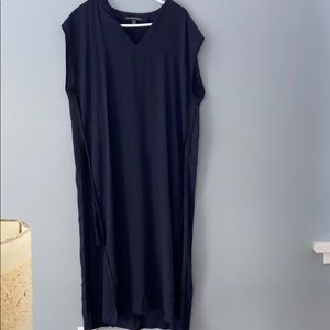 Saks Fifth Ave navy dress